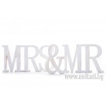 Надпис MR & MRS Надпис MR & MRS
